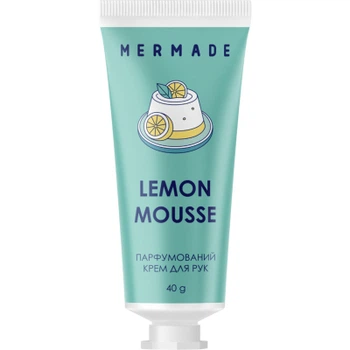 Крем для рук Mermade Lemon Mousse Парфумований 40 г (4823122903099)