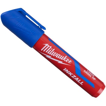 Маркер Milwaukee для стройплощадки INKZALL, крупный (L), синий (4932471557)