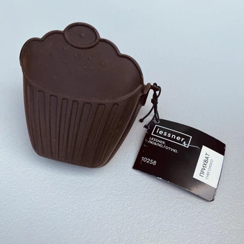 Прихватка силиконовая 10,5*10,5 см Lessner Chef Choco 10258