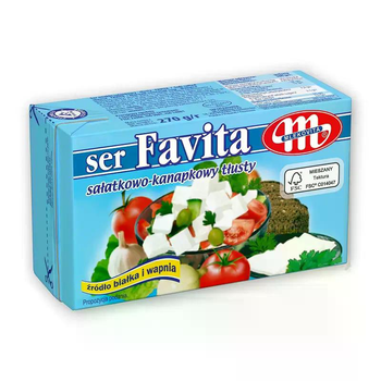 Сир фета Mlekovita Favita 45% 270 г