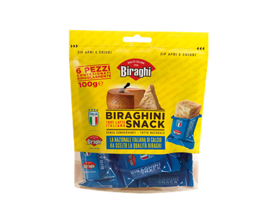 Сир Biraghi Biraghini Snack 100% Latte Italiano 100 г (6×16,7 г)