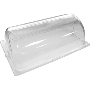 Крышка-колпак для еды из открывающегося поликарбоната 53,5×33×17 см прозрачная