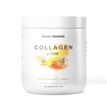 Collagen Коллаген 2 типа для сусглобов 10000 мг. с витамином С Bionic Formula 30 порций