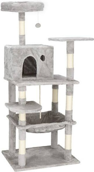 Drapak dla kota Springos PA1049 145 cm Szary (5907719457710)