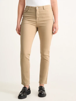 Джинси Slim Fit жіночі C&A 2215331p14 34 Бежеві (KC1000000049927)