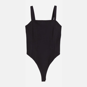 Боді жіноче H&M 1059091001c28 M Чорне (1000000050226)