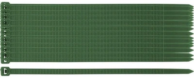 Хомут-стяжка Neo Tools, 50шт, пластик, 4.8х160мм, зелений
