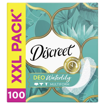 Щоденні прокладки Discreet Deo Water Lily Multiform 100шт