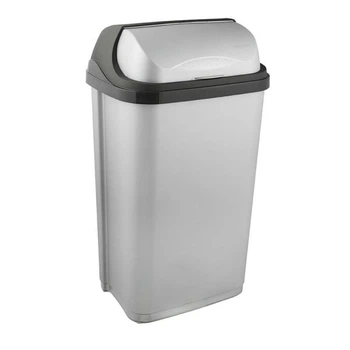 Смітник "ROLLTOP" 50л срібло 0455.1 KEEPER