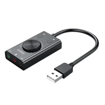 Внешняя звуковая карта Orico SC2 USB Sound Card Adapter Jack 3.5mm Driver-free