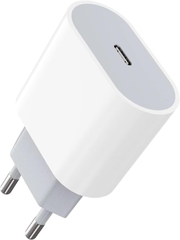 Быстрая зарядка для айфона айпада блок питания для Apple Power Adapter 20W Блок Type-C White