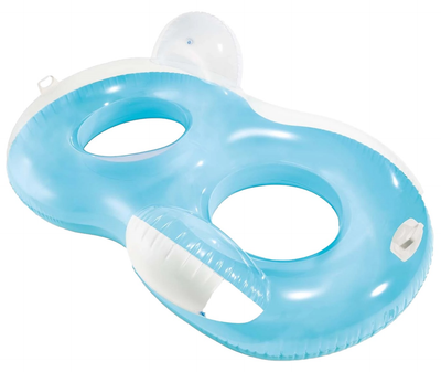 Подвійне крісло для плавання Intex 198 x 117 см 56800 (6941057413037)