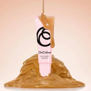 Блеск для губ Дульсе де лече, Dulce De Leche, Прозрачный карамельній, OnColour OH! SWEET Oriflame, 8 мл