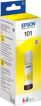 Контейнер з чорнилом Epson 101 для Eco Tank L4160/L6160/L6170/L6190 70 мл Yellow (C13T03V44A)