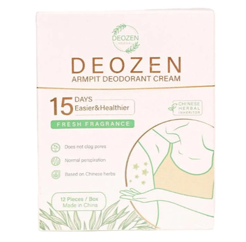 Крем-дезодорант для паху Deozen Armpit Deodorant Cream 12 × 2 шт.