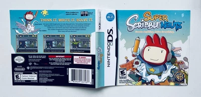 Обложка для игры Super Scribblenauts - Nintendo DS, Б/У