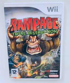 Диск Nintendo Wii - Rampage Total Destruction, английская версия, Б/У