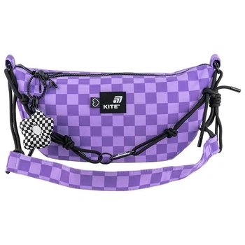 Сумка-кросбоди молодежная Kite Education teens 6л Фиолетовый (K25-2774-2)