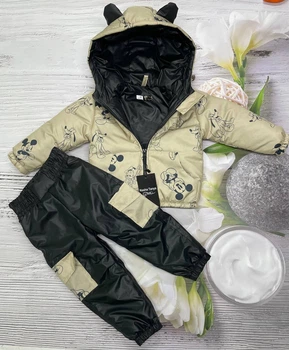 Дитячий комбінезон двійка демісезонний Look Міккі 80-86 см