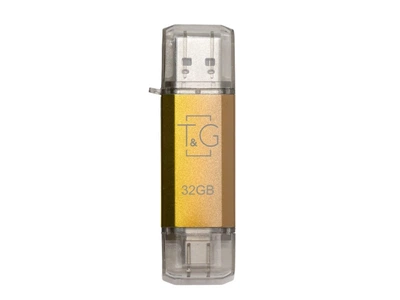 USB флеш накопичувач T&G 32 GB Star Gold (TG009TC-32GGD)