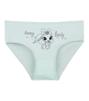 Трусы слипы для девочки с принтом Tinny Beaty - Donella - 4111Y38 - 86-92 см - Светло-бирюзовый