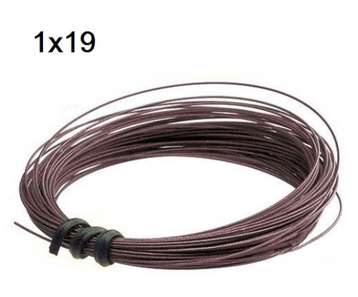 Поводковый материал AFW Surfstrand Micro Ultra 1х19, 11lb/5кг, 10 м, 19-жильный,22317
