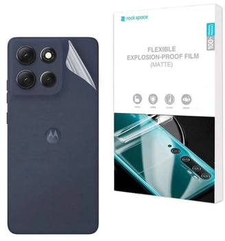 Антиблікова плівка на задню панель RockSpace Explosion-Proof Matte для Motorola Moto G86