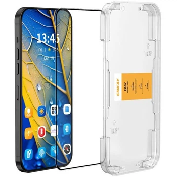 Защитное стекло ENKAY Easy Install Full Glue для ZTE Nubia Z70 Ultra - Black
