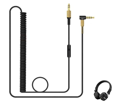 Кабель шнур провод с микрофоном для наушников Marshall Major 1, 2, Monitor, Mid