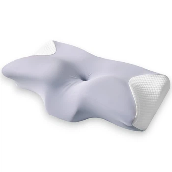 Подушка ортопедическая ErgoSleep 61х34х12 см IDEIA анатомическая с эффектом памяти и наволочкой на молнии (8-35857)