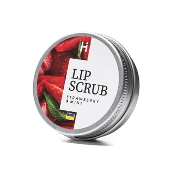 Скраб для губ Клубника Мята HILLARY Lip Scrub Strawberry Mint, 30 г HI-05-095