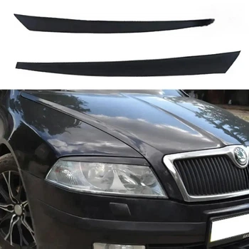 Ресницы на фары Skoda Oktavia A5 2004-2010 "Av-Tuning" (Auto-59564) аксесуари для авто