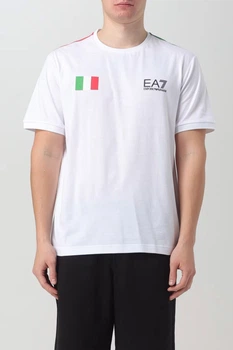 Футболка чоловіча спортивна ARMANI EA7 (3DPT33-PJ7CZ-0109/24) Білий L