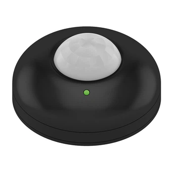 Інфрачервоний датчик руху Electrum накладний IP20 Чорний (D-SM-1422)