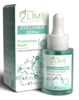 Гідролізований колаген для шкіри та нігтів Podo Lime Hydrolyzed Collagen Derm 30 мл