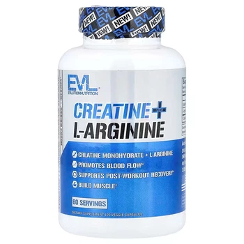 Креатин EVLution Nutrition Creatine Plus L-Arginine 120 капсул