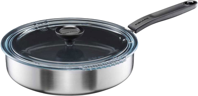 Patelnia sauté Fiskars Form z pokrywką (1072314) 26 cm (6424002018780)