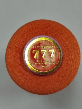 Нитки для шитья "777" №40 цвет 033 оранжевій 5000 ярд