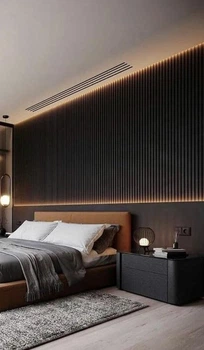 3D панель Walldeco реечная полимерная 2900х115мм (D402-105)