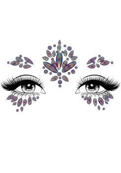 Стразы-украшения для лица Leg Avenue Verity face jewels sticker, наклейки
