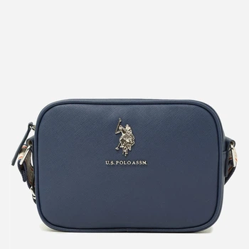 Сумка крос-боді через плече жіноча маленька U.S. Polo Assn 27A321-AA00A(NAVY NIGHT)_1SZ Темно-синя (786662330159)