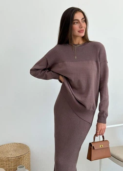Джемпер ART KNIT Katrin Шоколад, XXL 033268