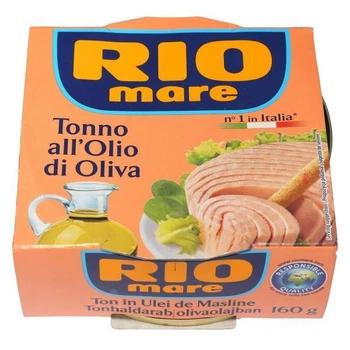Тунець Rio Mare Tonno di oliva в оливковій олії 160 г