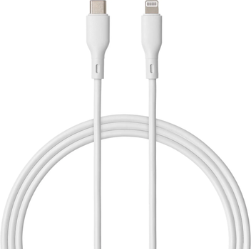 Kabel Qualo Recycling USB Type-C – Lightning 1.5 m White (5907457783454)