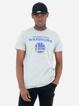 T-shirt męski bawełniany NBA Team Warriors