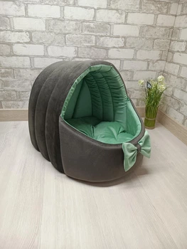 Будинок лежанка для котів та собак Animals_joy Кошик S 34*34 см (135)
