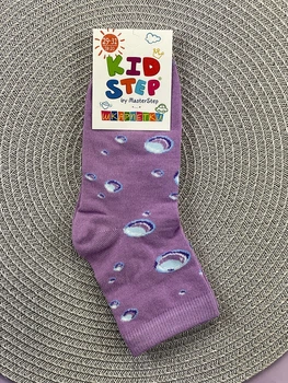 Носки деми KidStep Бульбашки фиолетовые арт.4021 20