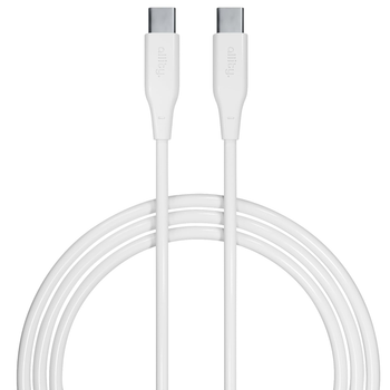 Kabel Allity AUC-02 USB-C - USB-C 2 m 60W White (5906667550245)