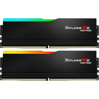 Память для настольных компьютеров G.Skill 32 GB (2x16GB) DDR5 6000 MHz Ripjaws M5 Neo RGB (F5-6000J3636F16GX2-RM5NRK)