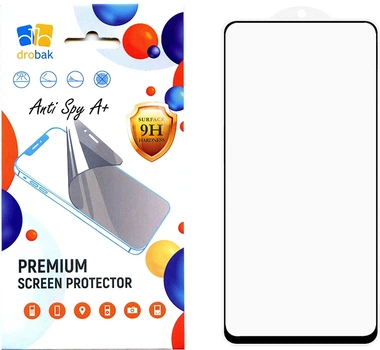 Захисне скло Drobak Anty Spy для Samsung Galaxy A53 5G Black (444455)